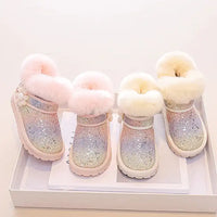 Cream Snowies Boots