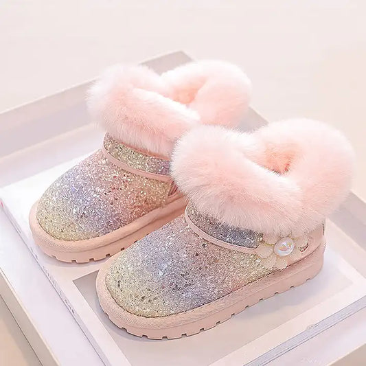 Pink Snowies Boots