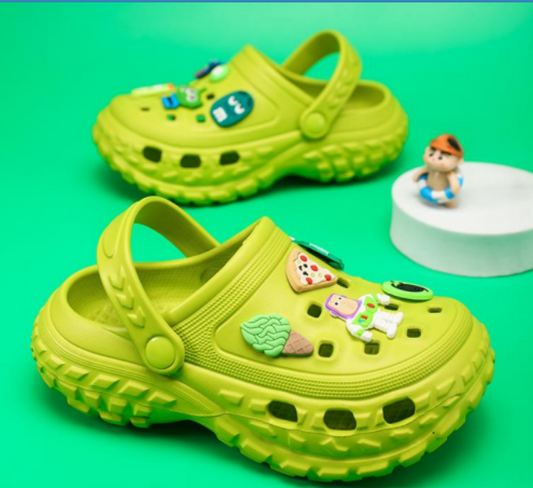 Green Oasis Crocs