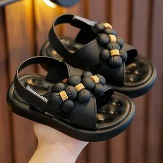 Tini Navigators Sandals - Black